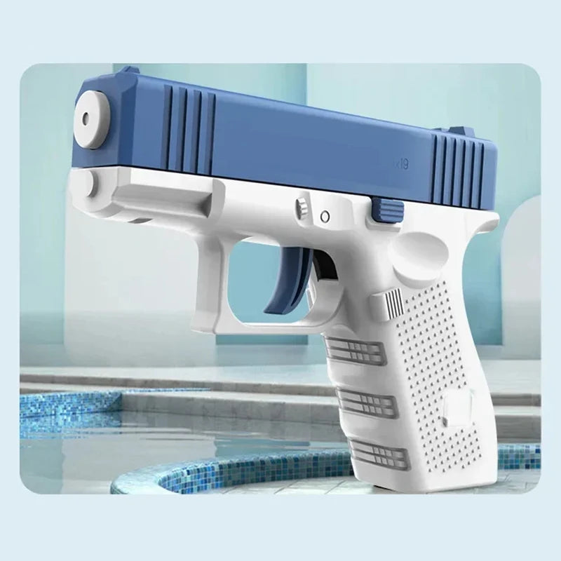 Water gun manual chambering water splashing water spraying gunner dynamic and continuous firing summer water gun
