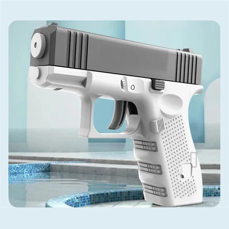 Water gun manual chambering water splashing water spraying gunner dynamic and continuous firing summer water gun